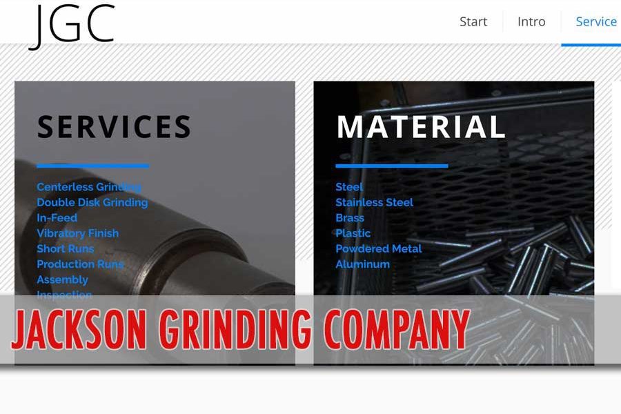 Jackson Grinding Co Website